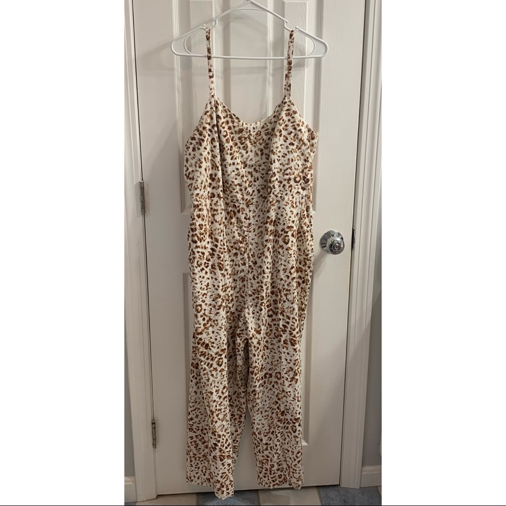 NWOT Old Navy Cheetah Jumpsuit